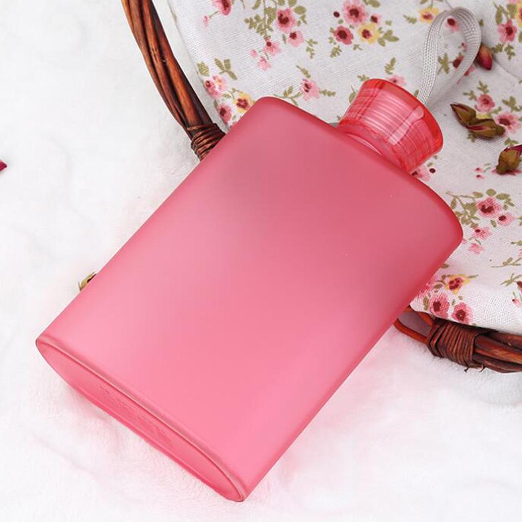 Portable Hip Notebook Design Sports Bottle Travel Bottle for Kitchen, 16x10.1cm