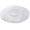 Kinds Heat Resistant Clear Glass Saucer For Tea Coffee Drink Cups Mug