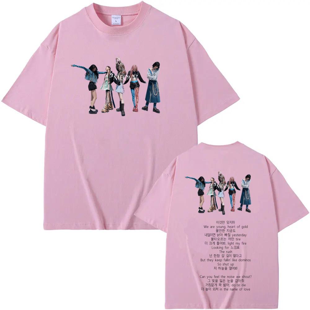 2026 SpringSummer MEOVVDROP Funko Aesthetic Highquality Printed Casual Retro Tshirt Ropa Mujer Oneck Tshirt