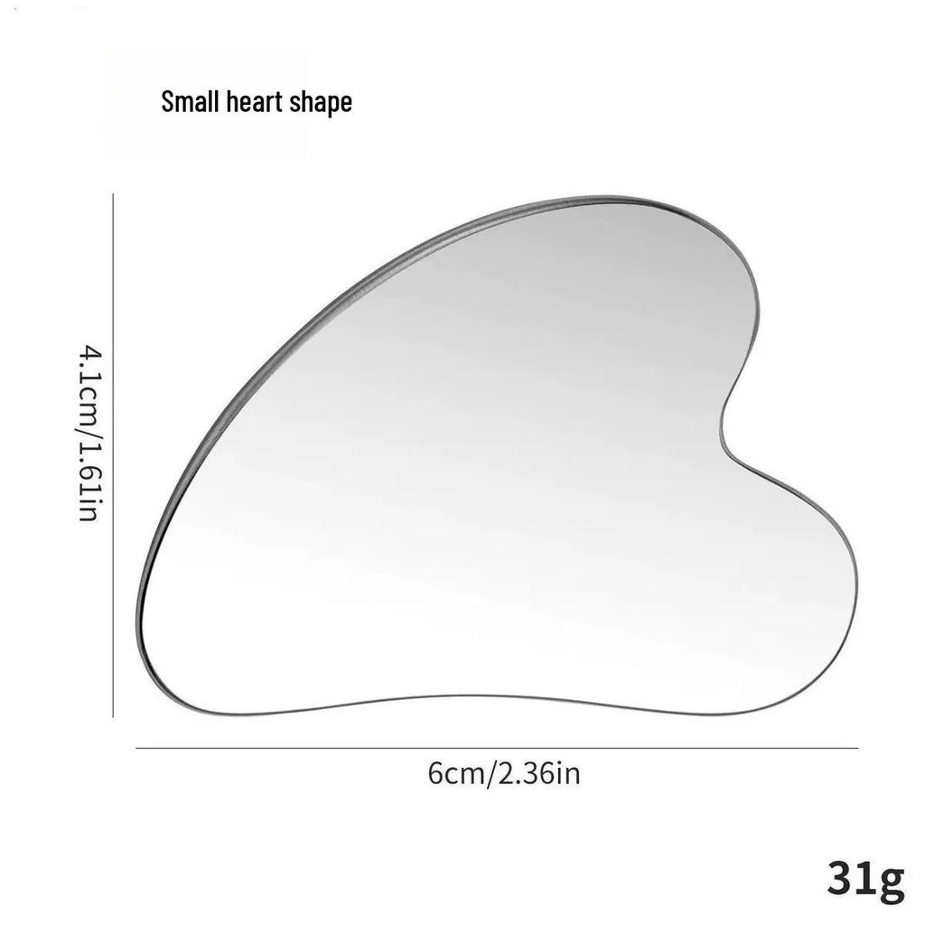 Stainless Steel Gua Sha Scraper: Face & Body Muscle Relief Tool