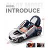 1/32 Bugatti Atlantic Alloy Sports Car Model Diecast Metal Racing Vehicles Car Model Sound and Light Simulation Collection Kids Toy Gift