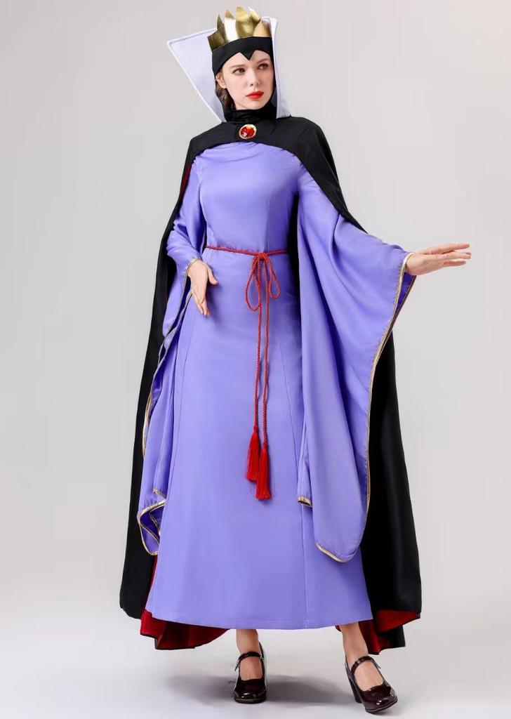 Plus Size Halloween Snow Queen Fairy Tale Costume Set