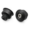 Daytona Dedicated Bar End Mirror Adapter Set and High Visibility 35481 X350/500 (23) (Left Right) Mirrors, Black,