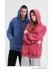 2024 Autumn/Winter Vintage Minimalist Heavyweight Washed Waxed Terry Hoodie (420gsm)