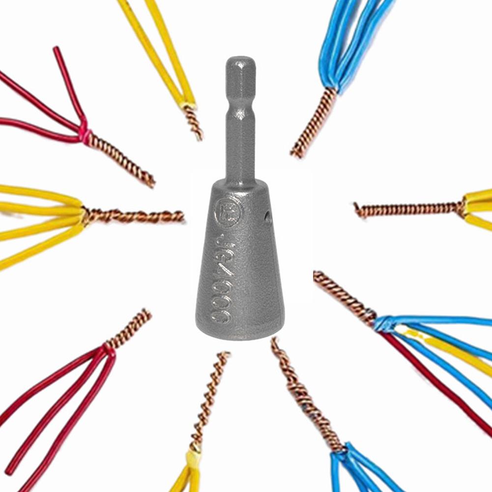 Electric Wire Twisting Power Professional Electrician Accessories Hand Tools Electric Wire Swivel Winding Connector Crimping