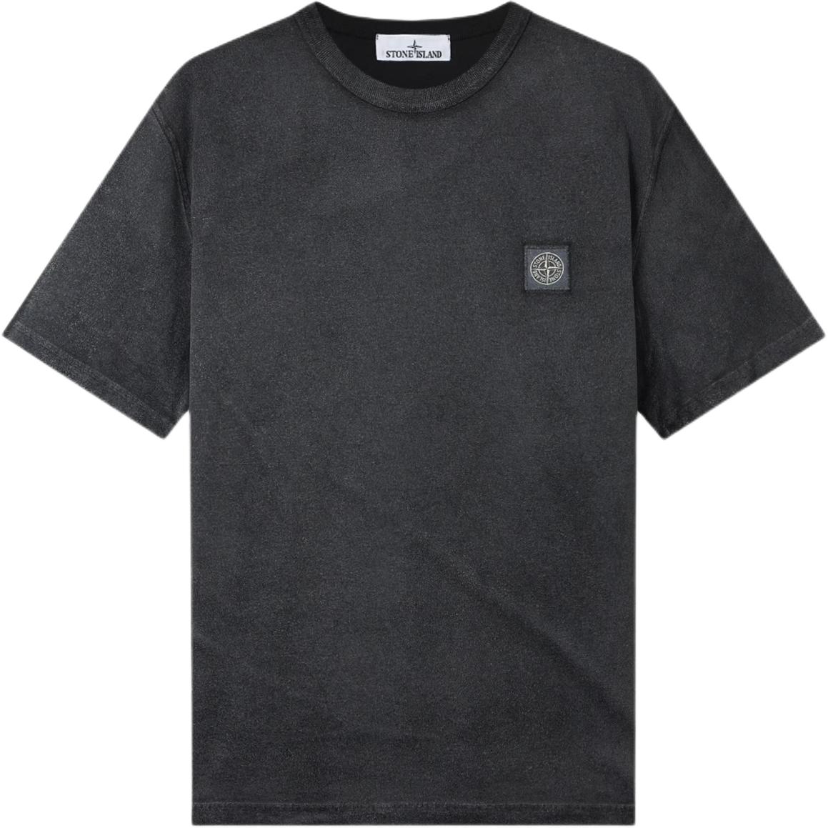 Stone Island Logo Gebreid Reflecterend T-shirt met Korte Mouwen Heren Tops L1S152100013S0305-V0029 L