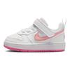 Nike Court Borough Low Recraft TD Bianco Pinksicle Sneakers da Bambino Arancione Artico DV5458-111