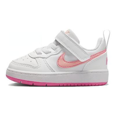 Tênis de Bebê Court Borough Low Recraft TD Branco Pinksicle Laranja Ártico DV5458-111