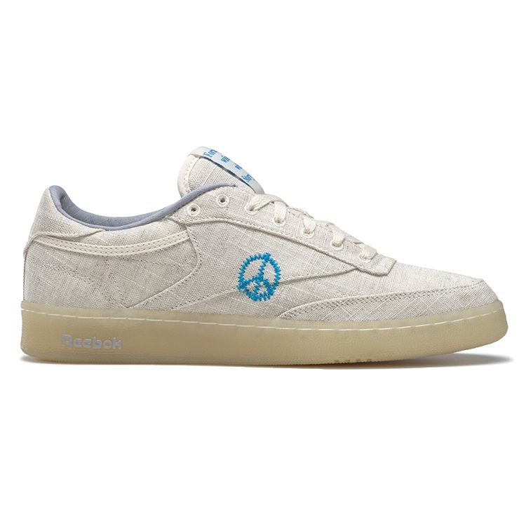 Story Mfg. X Reebok Club C 85 Non-Dyed Unisex Sneakers Cream Washed-Yellow GZ8543