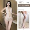 Sexy Underwear Small Chest Transparent Free Uniform Temptation Milk Leakage Hot Bed One-piece Suit