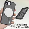 Ultra-Thin MagSafe Compatible Case for iPhone 16e 16 Pro Max XR 11 13 14 12 Pro - TPU/PC Silky Smooth Touch Wireless Charging Shockproof Cover