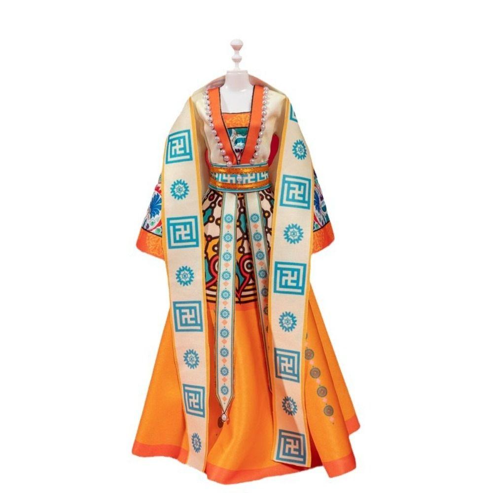 Skirt Princess Toy Outfit Dress Doll's Dress Material Doll's Hanfu Clothes DIY Kit  DIY Toys