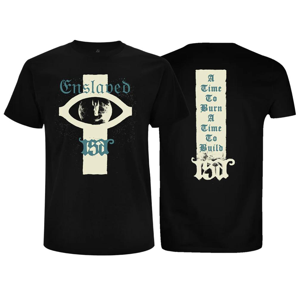 Enslaved Frost Rock Band Casual Tshirt Luxury Brand for Men and Women Top  2026