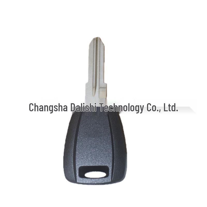 Black Fiat Key Shell for Chip Remote Replacement and Modification - No Logo