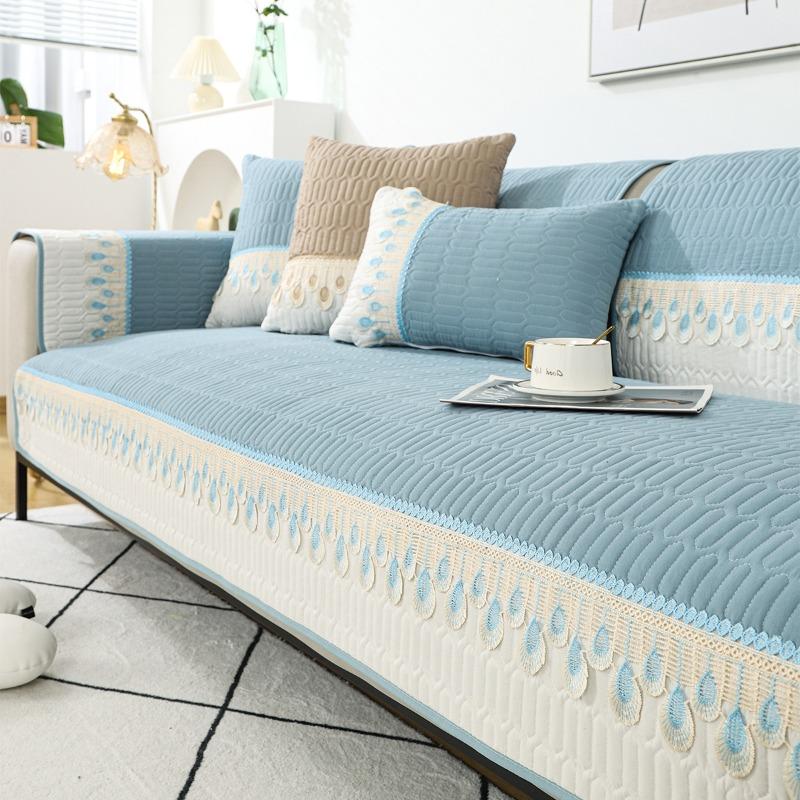 Chenier sofa cushion non-slip, anti-cat scratch and dirt-resistant sofa cover, back towel, seat cushion