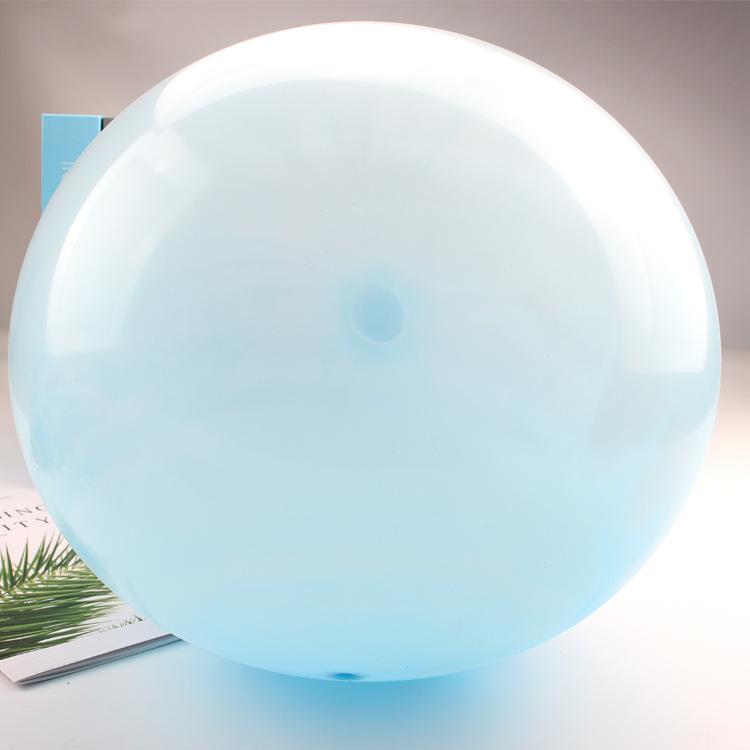 Bubble Ball Large Inflatable Balloon TPR Decompression Toy Bubble Water Inlet Blowing Ball