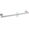 18-Piece Stainless Steel Bathroom Set: Towel Bars, Tissue Holder, Hooks, and Accessories