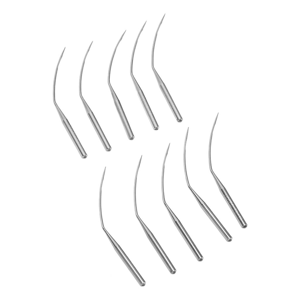 10Pcs Blindstitch Curve Sewing Needle Size 10 70 Smoothing Steel Sturdy LWX6T Sewing Needles for Repair Replacement