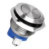 Mini Flat Momentary Switch Push Button for Doorbells 18mm