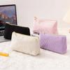 New Corduroy Cosmetic Bag Women Large Capacity Makeup Bag Makeup Brush Case Travel Organizer Toiletry Bag Student Pencil Case