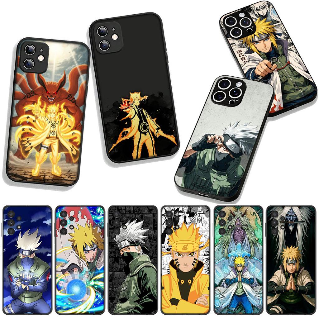 for Apple iPhone 17 16 11 Pro XS Max XR 6 7 8 Plus + 16E SE 2020 Air 5 SE2 Phone Cover Case Namikaze Kakashi Minato Narutos