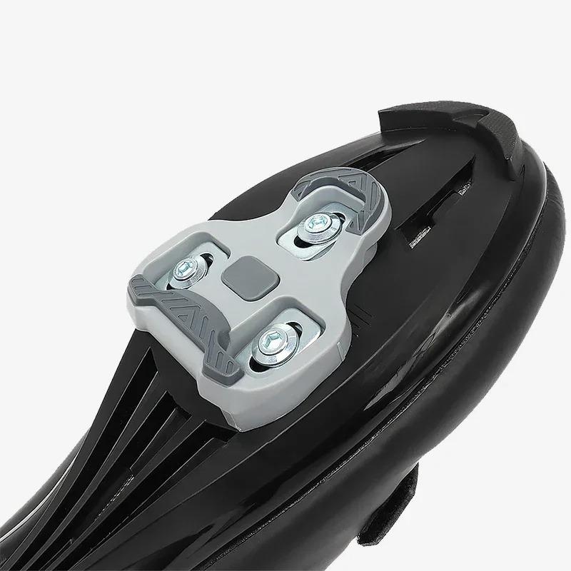 KEO Road Bicycle Pedal Cleats Self-Locking 0/4.5/9 Degree for LOOK KEO Clip Cycling Shoes Compatible with Road Bicycle Pedals 6
