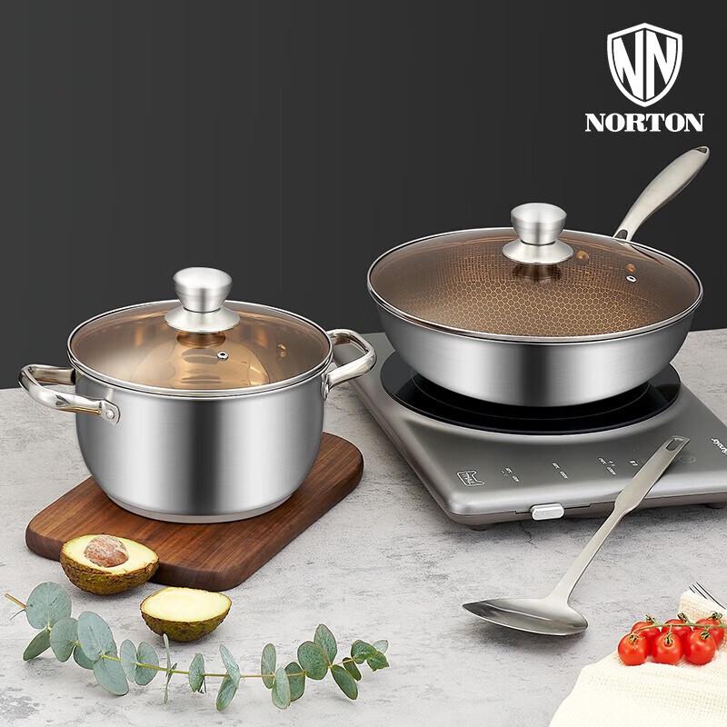 NORTON Stainless Steel Cookware Set