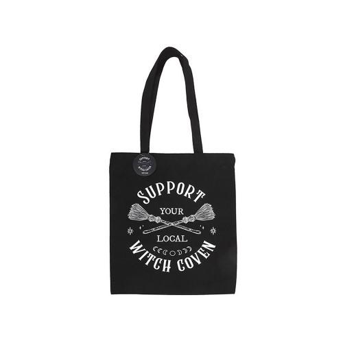Something Different Support Your Local Witch Coven Polycotton Tote Bag