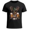 Men's Oktoberfest T-Shirt Deer Custom Jugs Beer Traditional Look Fun Shirt
