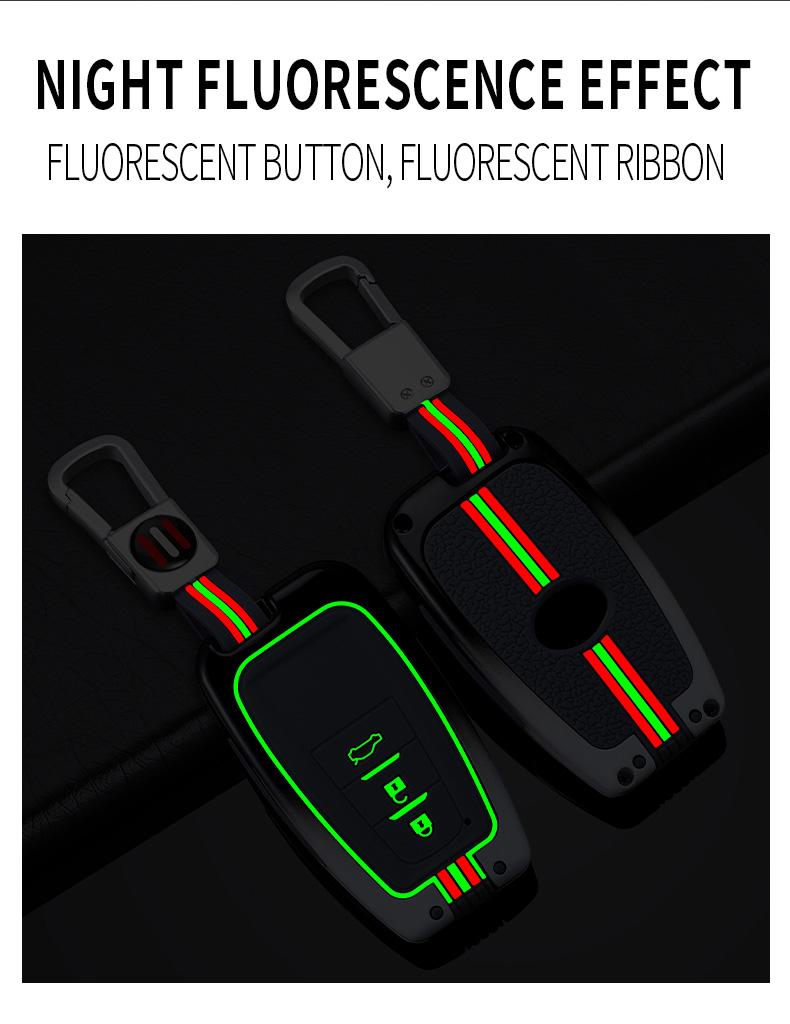 Zinc Alloy Car Remote Key Case Cover For Toyota CHR Prado 2017 2018 Prius Camry Corolla RAV4 2020 2025 2025 2025 Car Accessories