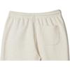 New Era Solid Color Letter Embroidery Drawstring Cuffed Knit Sports Pants Women Bottoms Oatmeal 13546521