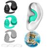 Kids' Swimming Earplugs, 3 Pairs of Reusable Waterproof Silicone Earplugs for Kids Swimming, Surfing, Bathing and Showering, Kids' Water Earplugs