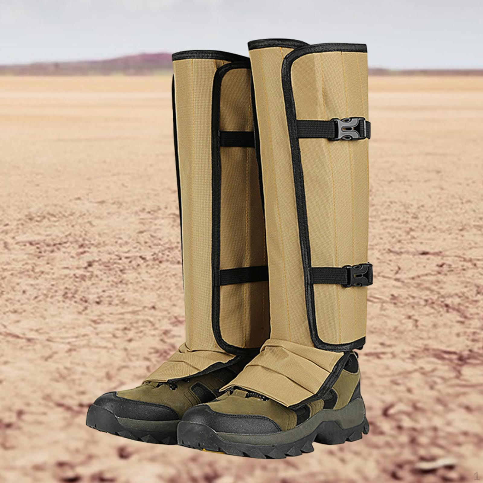 

Гетры для пеших походов, чехлы для ботинок, дышащие, удобные, защита от змей, зимние чехлы для обуви для жёлтый