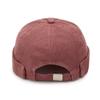 Winter Autumn Corduroy Beanie Hats Solid Color Landlord Hat Streetwear Hip Hop Brimless Hat Adjustable Docker Cap Wholesale