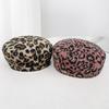 Leopard Print Beret Children'S Season Literary Retro Octagonal Hat Internet Celebrity Personality Versatile Painter Newsboy Hat