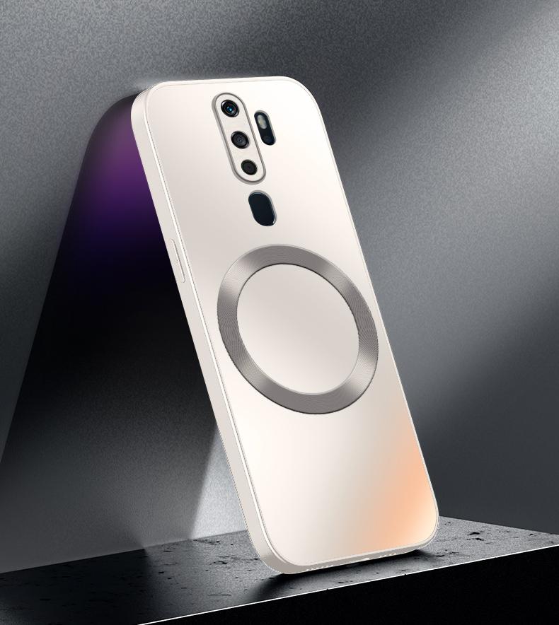 For OPPO A9 A5 2020 Case Hard Matte Magnetic Wireless Charging Protective Back Cover Case For OPPO A72 A92S A93 A93S A96 A97 A9