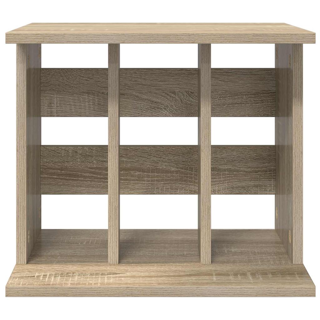 Vinyl Record Storage Sonoma Oak 42 x 33 x 36 cm