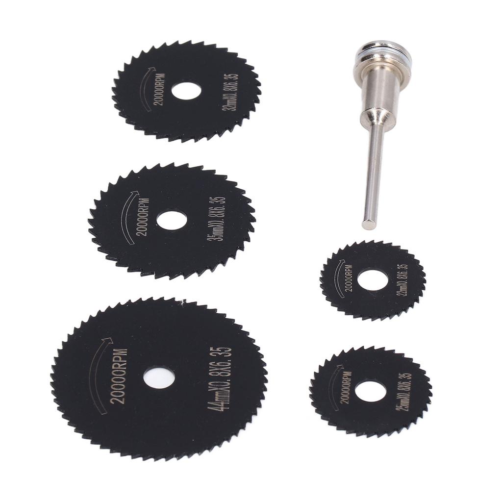 6Pcs Circular Saw Blade High Speed Steel Cutting Disc Tool Set Kit for Copper Iron