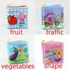 Baby Kids Early Learning Cloth Books Toys Baby Toys Cloth Books Educational Activity Book
