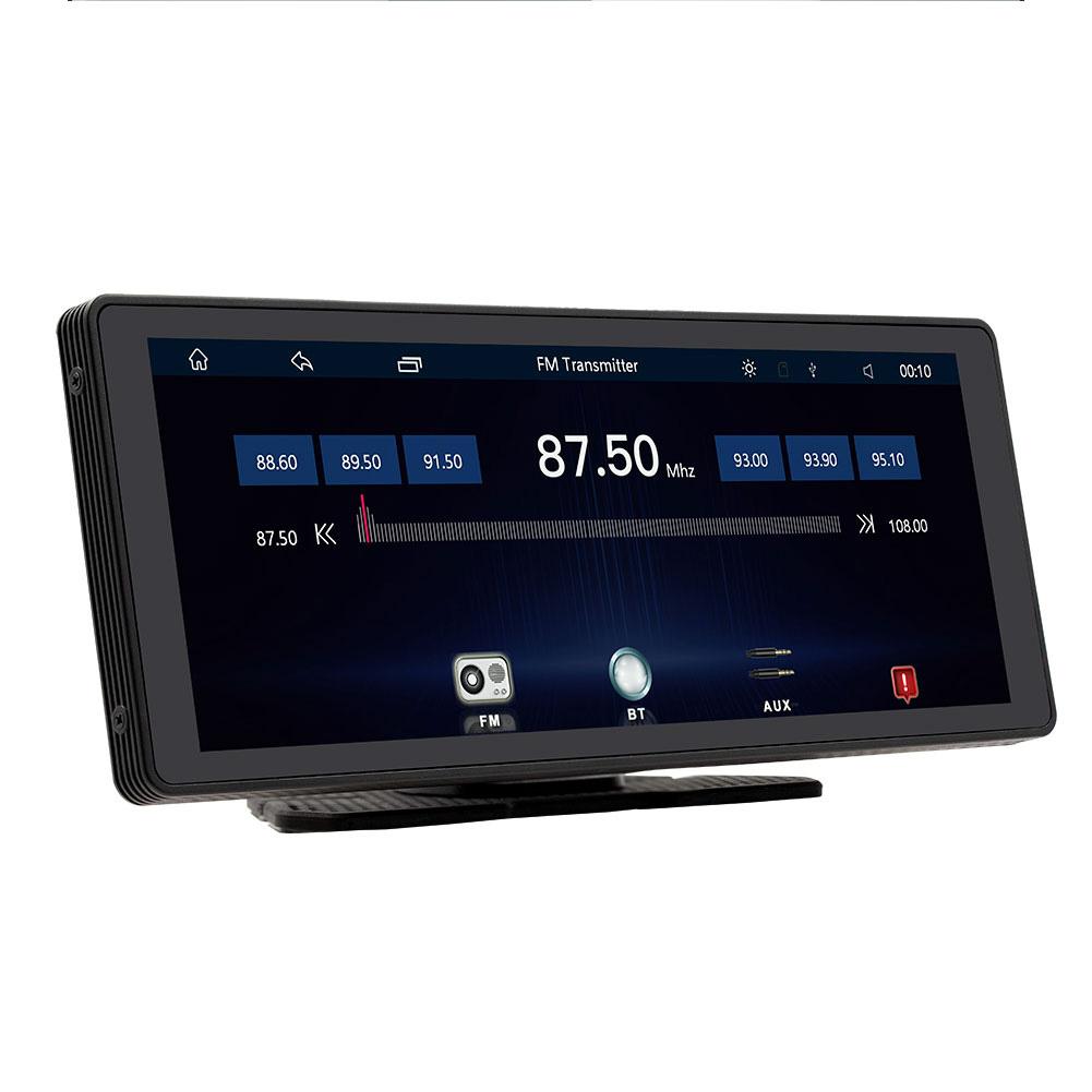 10.26" Wireless Portable Screen For Car, HD IPS Display Screen, Car Audio Receivers With Convertible Camera, Car Multimedia Player Compatible For
