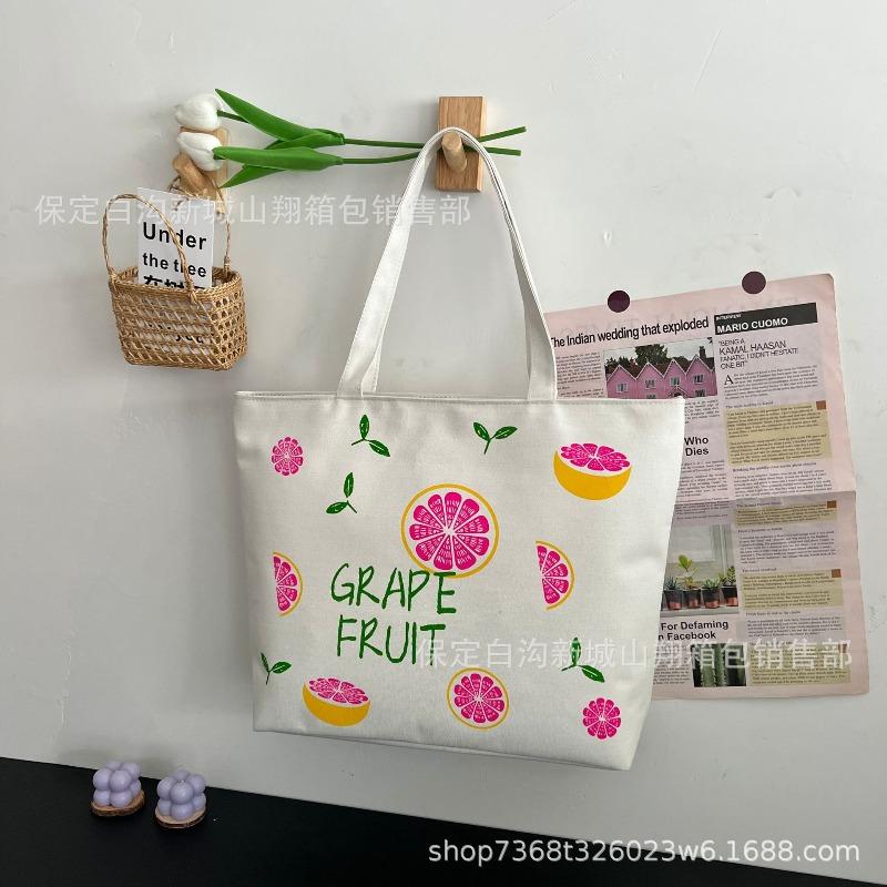 Shoulder Bag Women's Canvas Bag Large Capacity Work Commuter Women's Bag Portable Tote Bag Nanfeng Bag