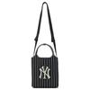 New MLB Polyester Shoulder Bag Crossbody Bag Handbag Regular Unisex Black 3ACRS034N-50BKS