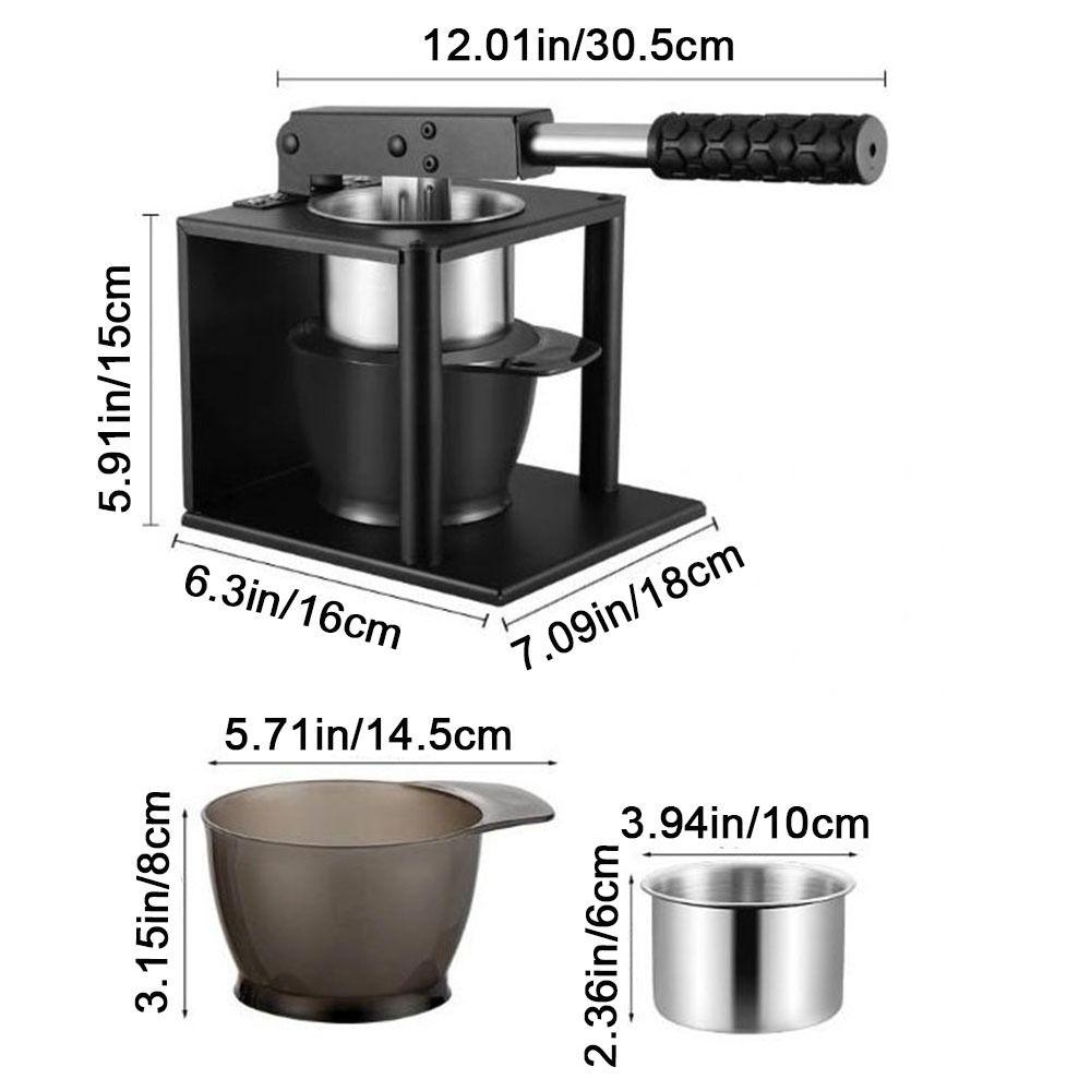Hand Press Manual Juice Extractor Thickened Fruit Juicer Portable Manual Juicer  Restaurant