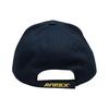 AVIREX Cap Men's Brand Logo Hat Long Brim American Casual Military AVIREX US NAVY Apollo Cap Stylish Navy Gold