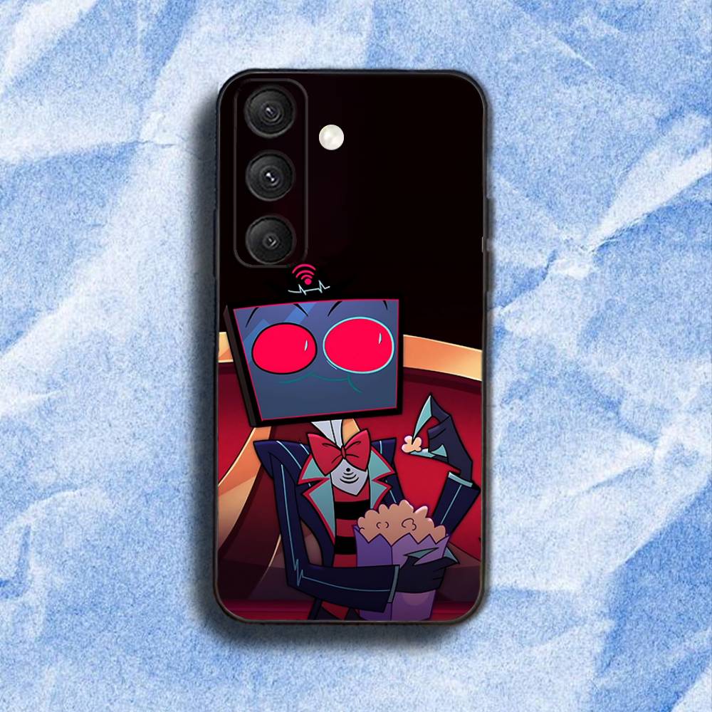 H-Hazbin Hotel V-Vox COOL Phone Case For Samsung S22,S24,S20,S25,S23,S30,S21,Ultra,Plus,Fe,Lite 4G,5G Black Soft Cover