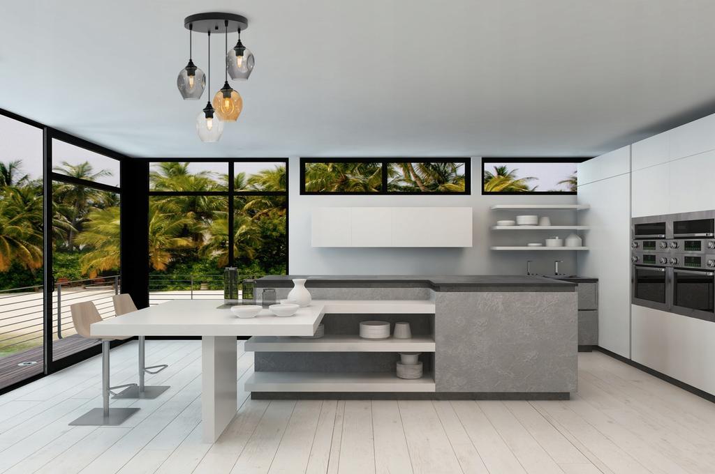 MODERN CEILING HANGING LAMP GLASS CHANDELIER