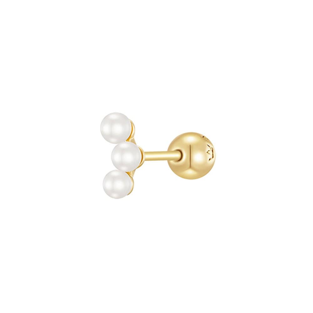 J Basic 14K Single Piercing (Jjjbef7Af356Y4P00)