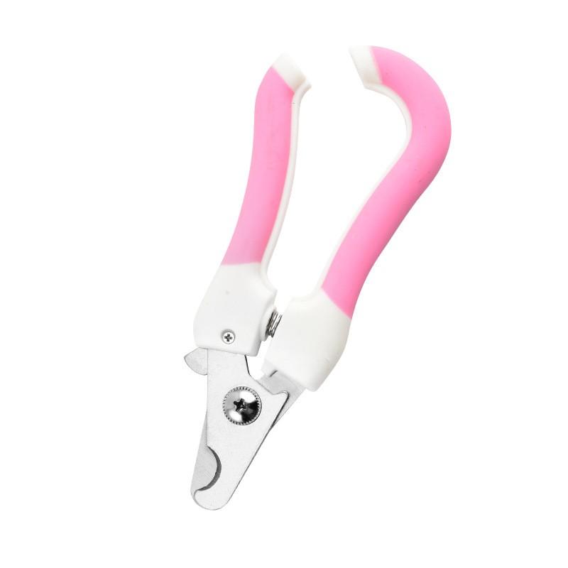 Stainless Steel Pet Nail Clippers Cats Dogs Small Large Sizes Blue Pink OPP Bag Carded Set
