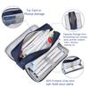 Pencil Case Large Capacity Storage Bag 3 Compartment Pouch Double Side Opened Student Stationery Box Desk Organizer Stain Resistant Stationery Bags