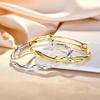 New Style Ring-shaped Bracelet - Unique Design for Women, Fashionable Twisted Woven Bracelet, Solid Handcrafted Bracelet